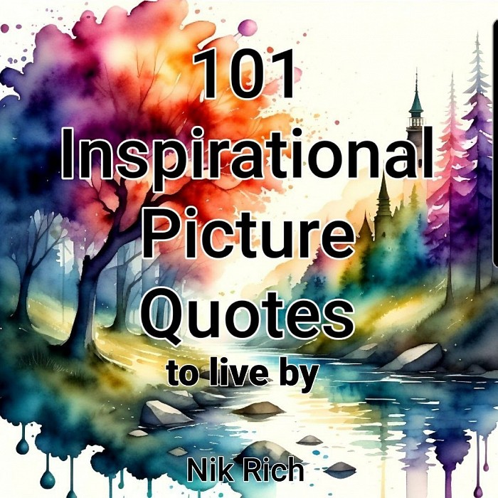 101 Inspirational picture quotes book, digital plus music slideshow