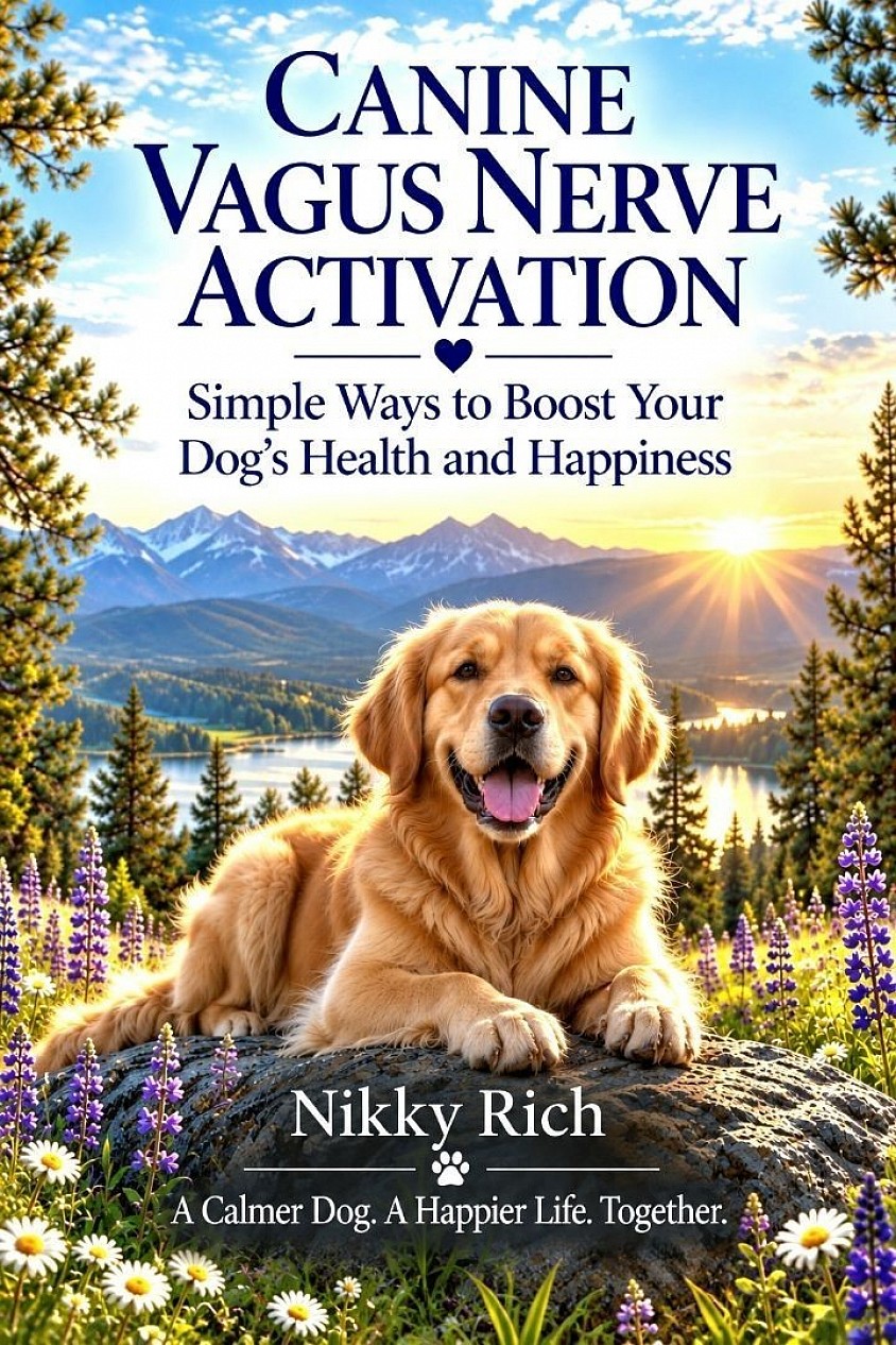 Transform your dog’s life with my best-selling book on Amazon! Unlock the secrets of canine vagus nerve activation to calm anxiety, improve digestion, regulate heart rate, and boost overall well-being. With easy, practical techniques like gentle massage and rhythmic touch, you can help your dog feel happier, healthier, and more balanced every day. Don’t wait—get your copy now and give your furry friend the gift of true calm!
